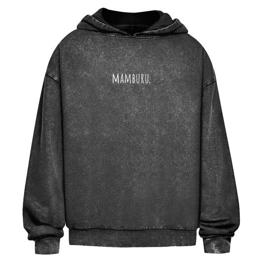 Herren Oversize Washed Hoodie | Mindset