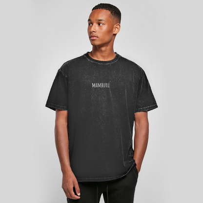 Oversized, gewassen T-shirt voor heren | Mindset