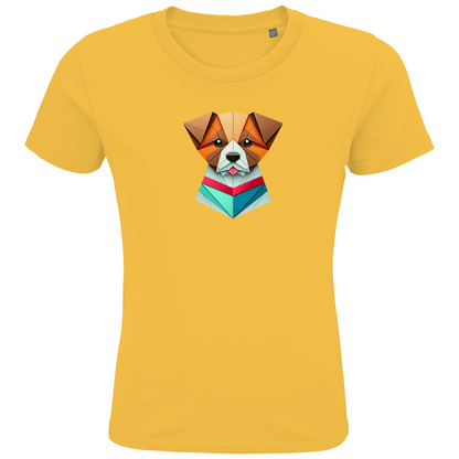 Kinder Premium Bio T-Shirt | Origami Dog