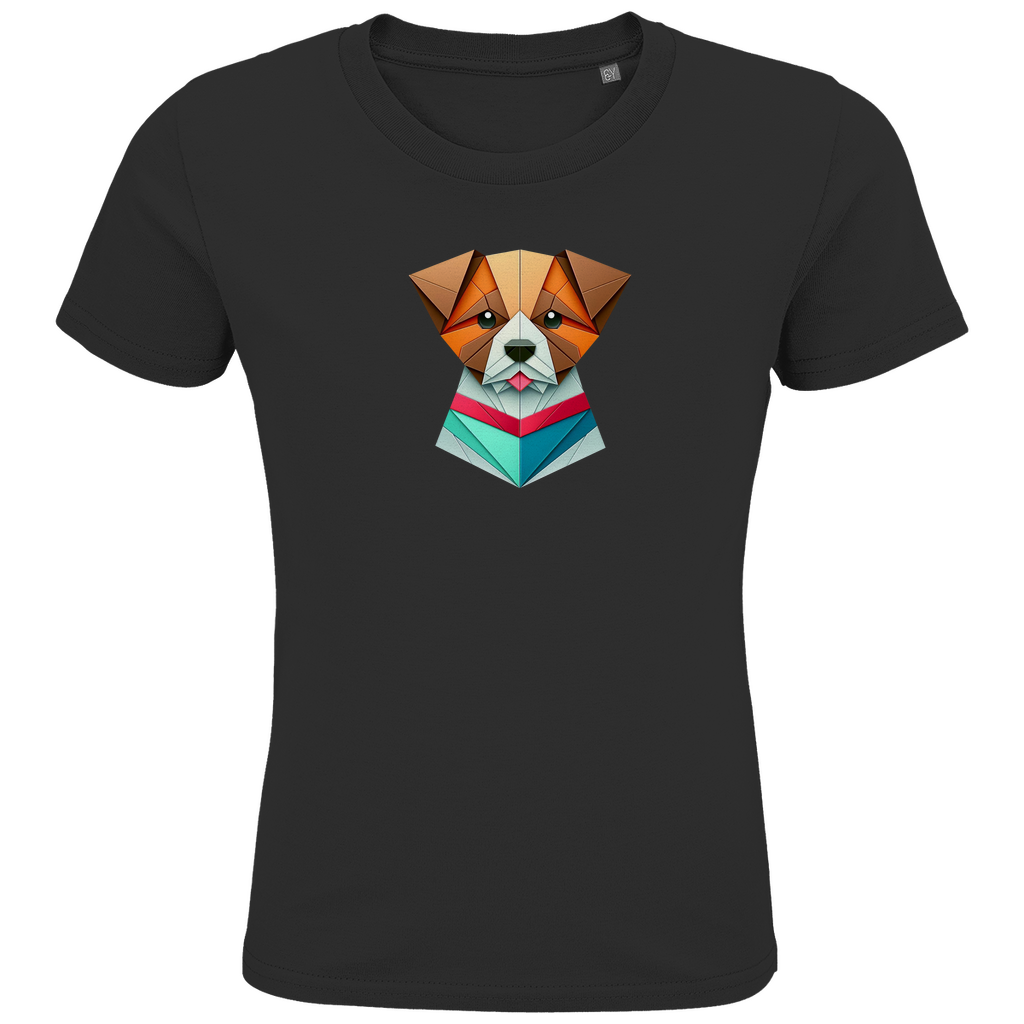 Kinder Premium Bio T-Shirt | Origami Dog