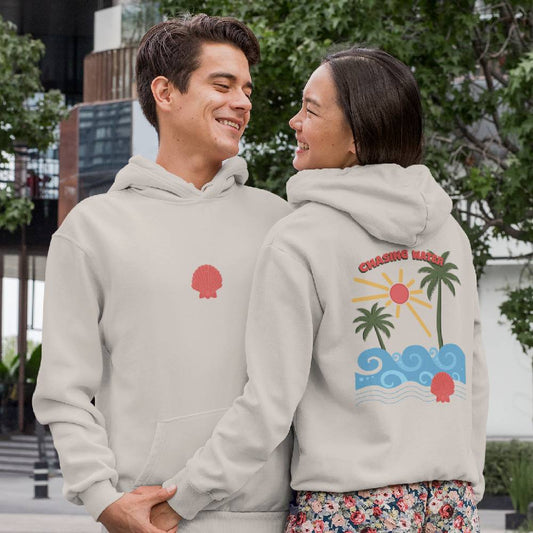 Unisex biologische hoodie | Chasing Water