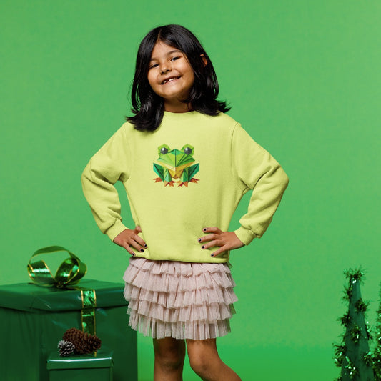 Kinder-Pullover | Frosch Abenteuer