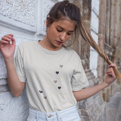 Dames T-shirt van biologisch katoen | Hart