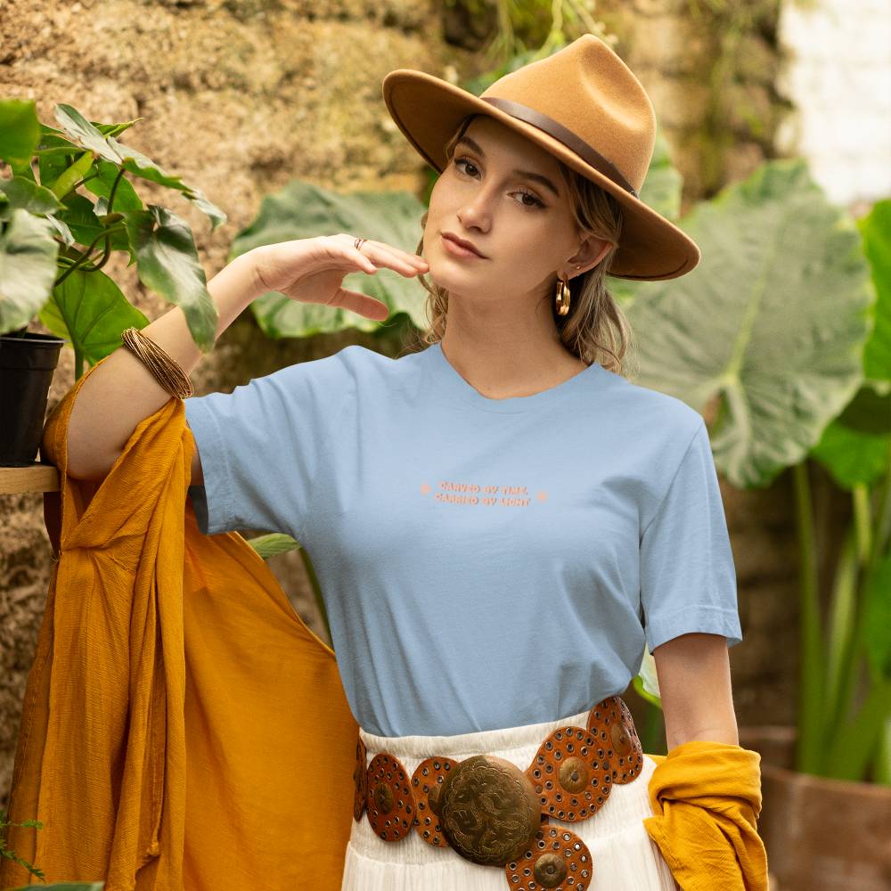 Basic T-shirt voor dames | Gesneden door de tijd