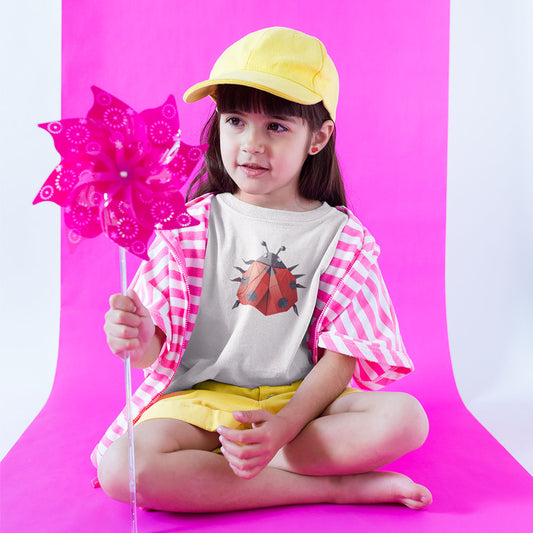 Bio-Baumwolle Kinder-T-Shirt | Marienkäfer