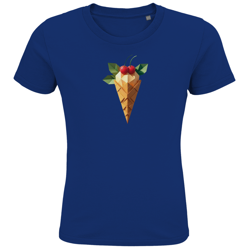 Kinder Premium Bio T-Shirt | Origami Eis